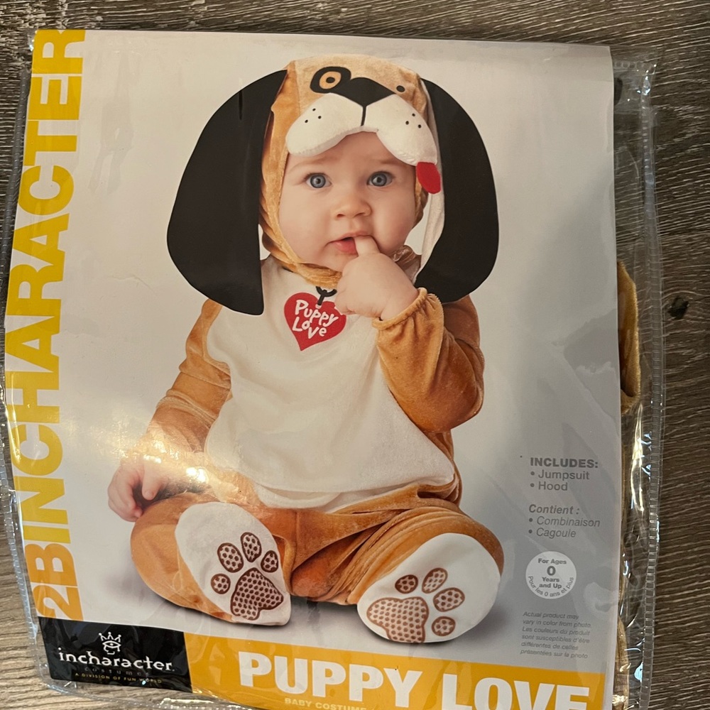 Toddler puppy costume
